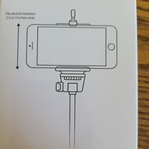 NIB GEMS Universal Telescoping Selfie Handle Stick With Shutter Button  GRAY - Picture 4 of 6